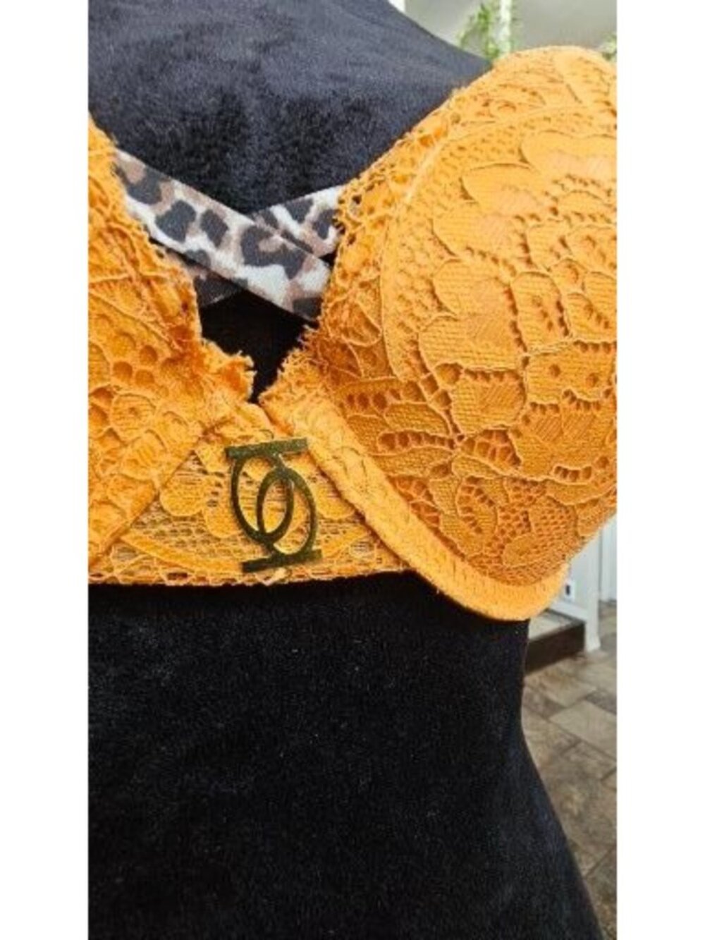 Bebe Push-Up Bra- Trio - Golden Mustard, Fuchsia & Black - Size 34DD - Picture 10 of 15